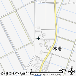 新潟県新潟市南区木滑459-6周辺の地図