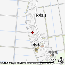 新潟県新潟市南区下木山556周辺の地図