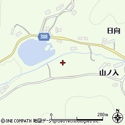 福島県福島市渡利中屋敷周辺の地図