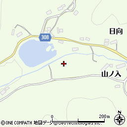 福島県福島市渡利（中屋敷）周辺の地図