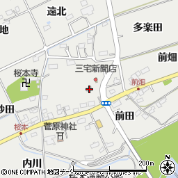 福島県福島市桜本桜下28周辺の地図