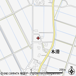 新潟県新潟市南区木滑836周辺の地図