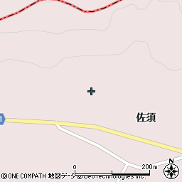 福島県相馬郡飯舘村佐須佐須152周辺の地図