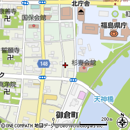 〒960-8042 福島県福島市荒町の地図