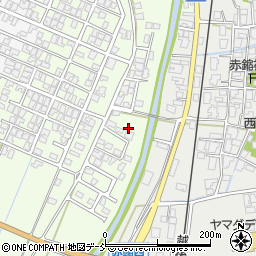 新潟県新潟市西蒲区巻乙1861-1周辺の地図