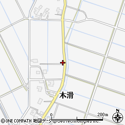新潟県新潟市南区木滑475周辺の地図