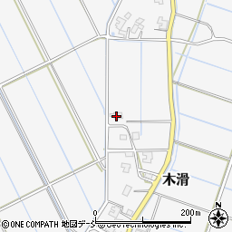 新潟県新潟市南区木滑965周辺の地図