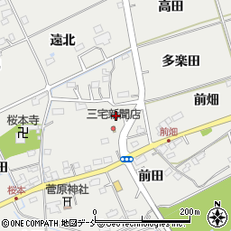 福島県福島市桜本桜下34周辺の地図