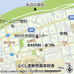 保原薬局渡利店周辺の地図