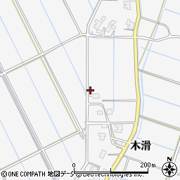 新潟県新潟市南区木滑497周辺の地図