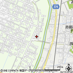 新潟県新潟市西蒲区巻乙1856-7周辺の地図