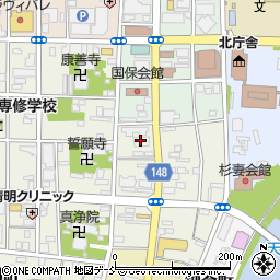 自治労福島県本部周辺の地図