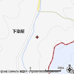 福島県福島市大波中ノ田山周辺の地図