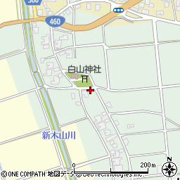 新潟県新潟市西蒲区大曽根周辺の地図