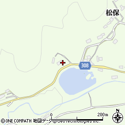 福島県福島市渡利茶屋周辺の地図