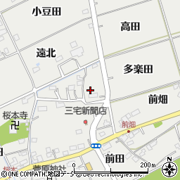 福島県福島市桜本桜下42周辺の地図