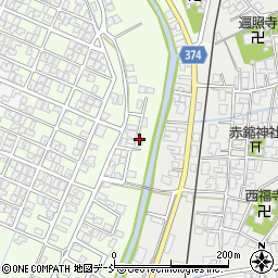 新潟県新潟市西蒲区巻乙1855-4周辺の地図