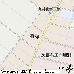 新潟県新潟市南区櫛笥714周辺の地図