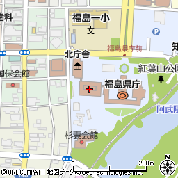 東邦銀行県庁支店周辺の地図