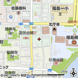 福島県北機械周辺の地図