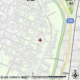 新潟県新潟市西蒲区巻乙1798-4周辺の地図