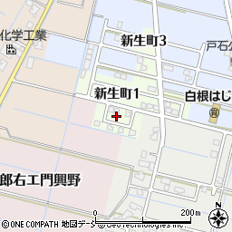 新潟県新潟市南区新生町1丁目1111周辺の地図