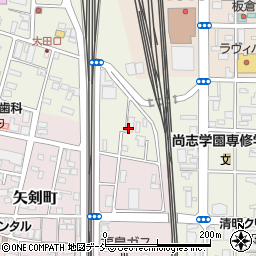 福島県福島市太田町1-2周辺の地図