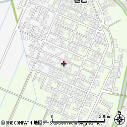 新潟県新潟市西蒲区巻乙1801-9周辺の地図