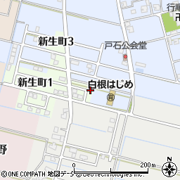 新潟県新潟市南区新生町2丁目周辺の地図