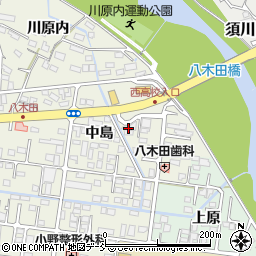 銀のさら福島店周辺の地図