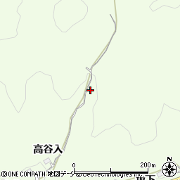 福島県福島市渡利皀莢窪周辺の地図