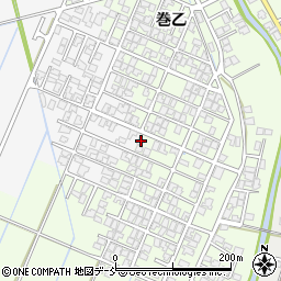 新潟県新潟市西蒲区巻乙1804-1周辺の地図