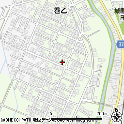 新潟県新潟市西蒲区巻乙1769-22周辺の地図