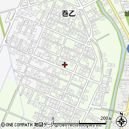 新潟県新潟市西蒲区巻乙1769-20周辺の地図