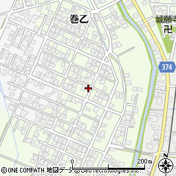 新潟県新潟市西蒲区巻乙1769-15周辺の地図