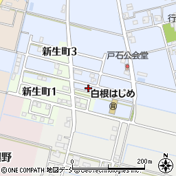 新潟県新潟市南区戸石604周辺の地図