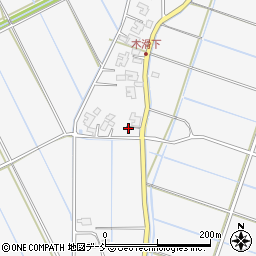 新潟県新潟市南区木滑1031周辺の地図