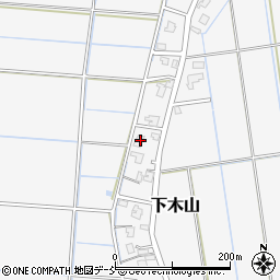 新潟県新潟市南区下木山595周辺の地図
