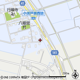 新潟県新潟市南区戸石457-1周辺の地図