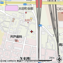 福島県福島市太田町4周辺の地図