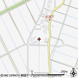 新潟県新潟市南区木滑1028周辺の地図