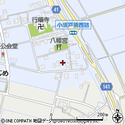 新潟県新潟市南区戸石452周辺の地図
