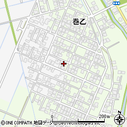 新潟県新潟市西蒲区巻乙1766-8周辺の地図