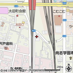 福島県福島市太田町3周辺の地図