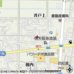 福島中央自動車整備工場周辺の地図