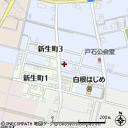 新潟県新潟市南区戸石612-3周辺の地図