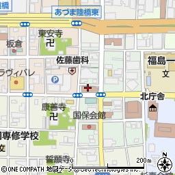 アジア航測株式会社福島支店周辺の地図