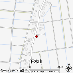 新潟県新潟市南区下木山280-7周辺の地図