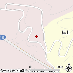 福島県伊達市霊山町石田（上馬舘）周辺の地図