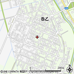 新潟県新潟市西蒲区巻乙1761-2周辺の地図